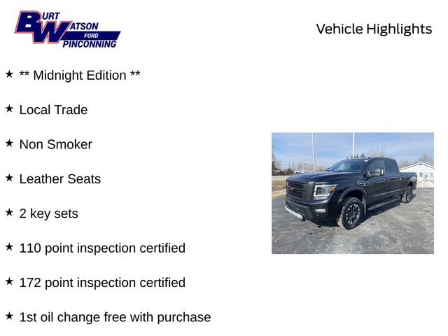 Used 2021 Nissan Titan PRO-4X w/ Off Road Protection Package image 10