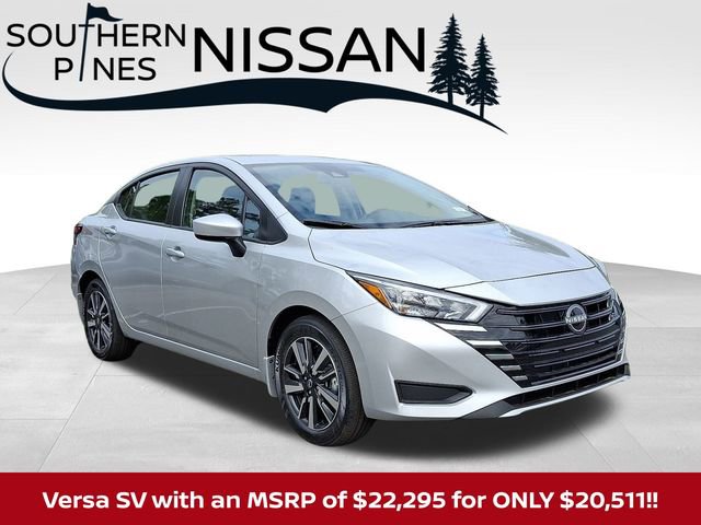 New 2025 Nissan Versa SV w/ Trunk Package
