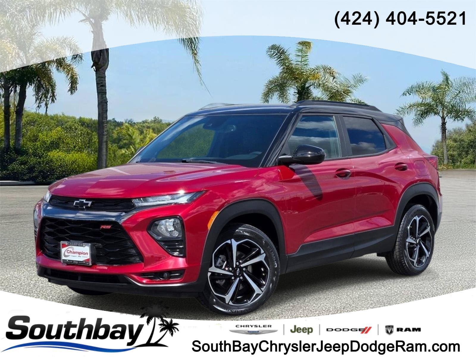 Used 2021 Chevrolet TrailBlazer RS w/ Convenience Package FWD image 1