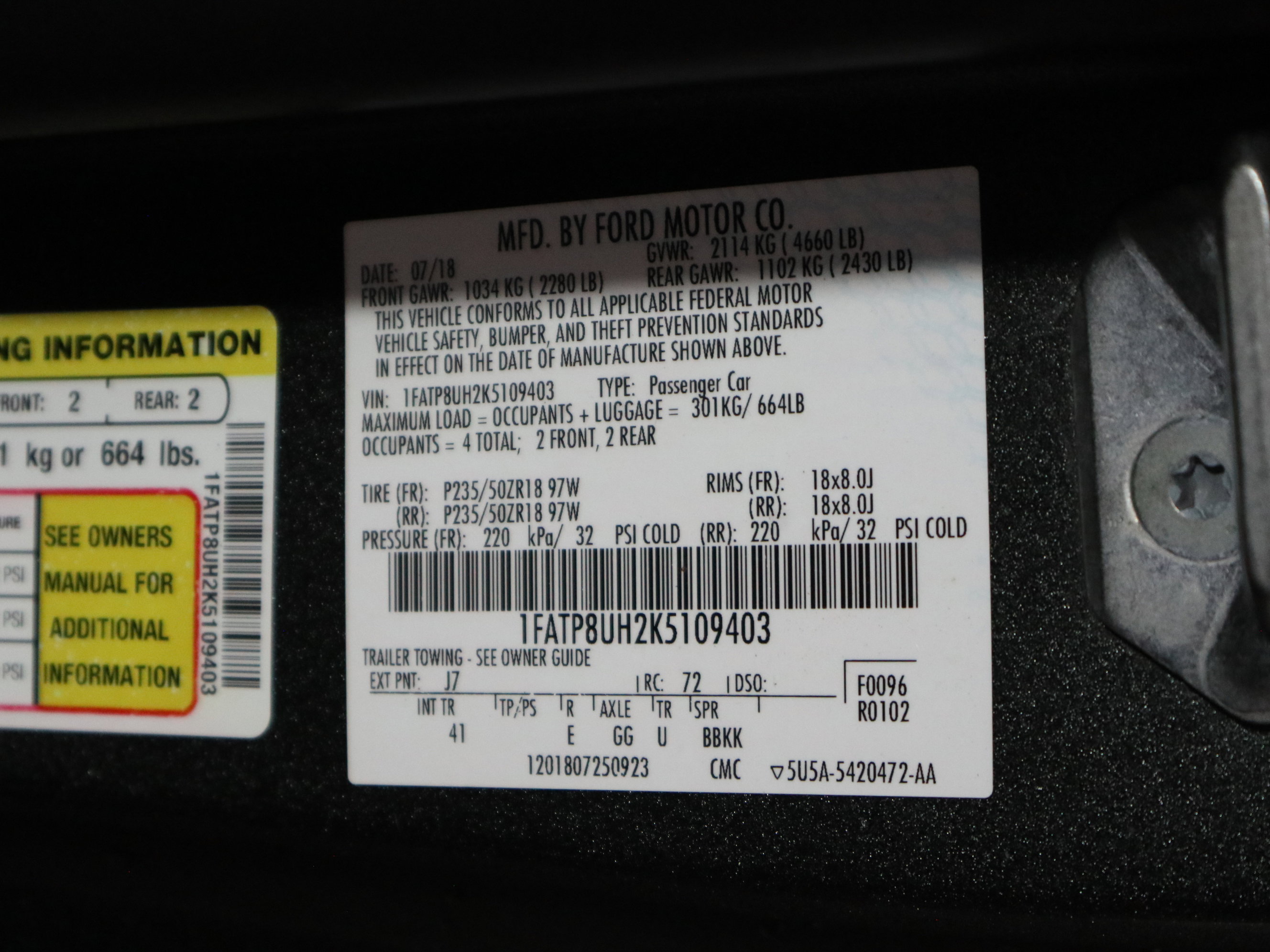 Used 2019 Ford Mustang Premium image 31