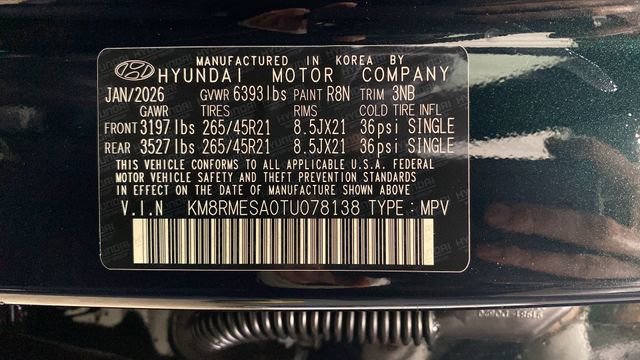 New 2026 Hyundai Palisade Calligraphy image 30