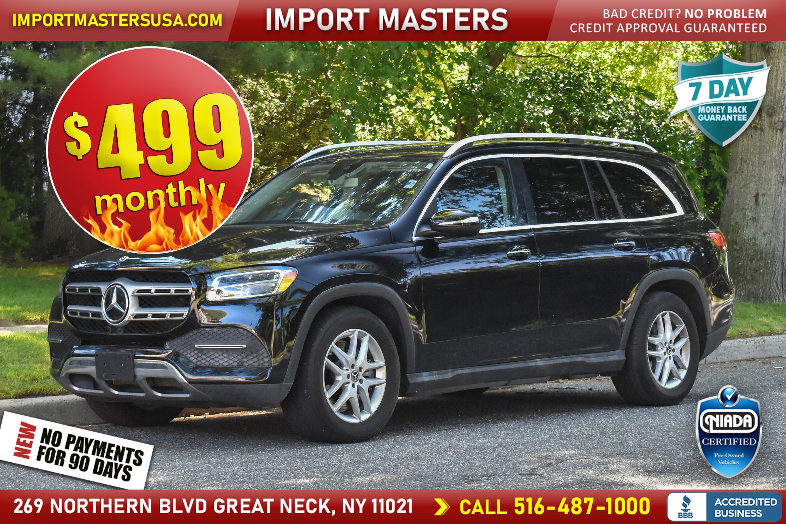 Used 2020 Mercedes-Benz GLS 450 4MATIC image 1