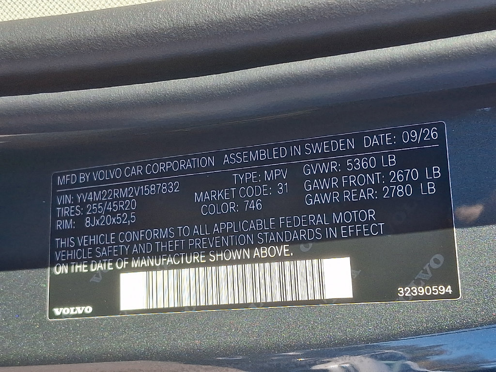 New 2027 Volvo XC60 B5 Ultra AWD/4WD image 20