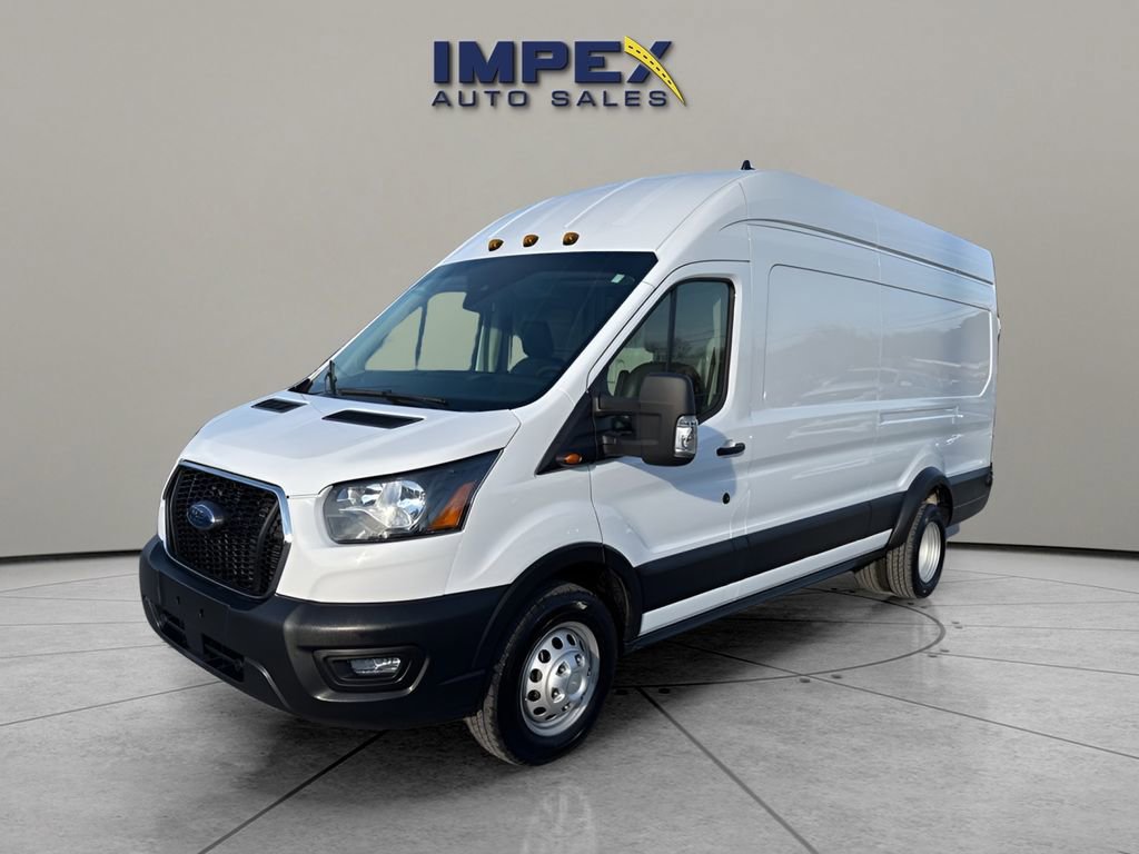 Used 2024 Ford Transit 350 148 High Roof Extended DRW w/ Exterior Upgrade Package image 1