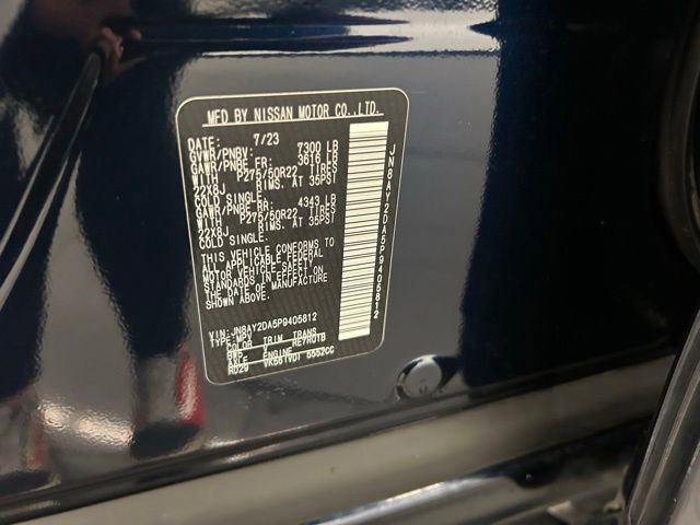 Certified 2023 Nissan Armada Platinum w/ Captain's Chairs Package image 54