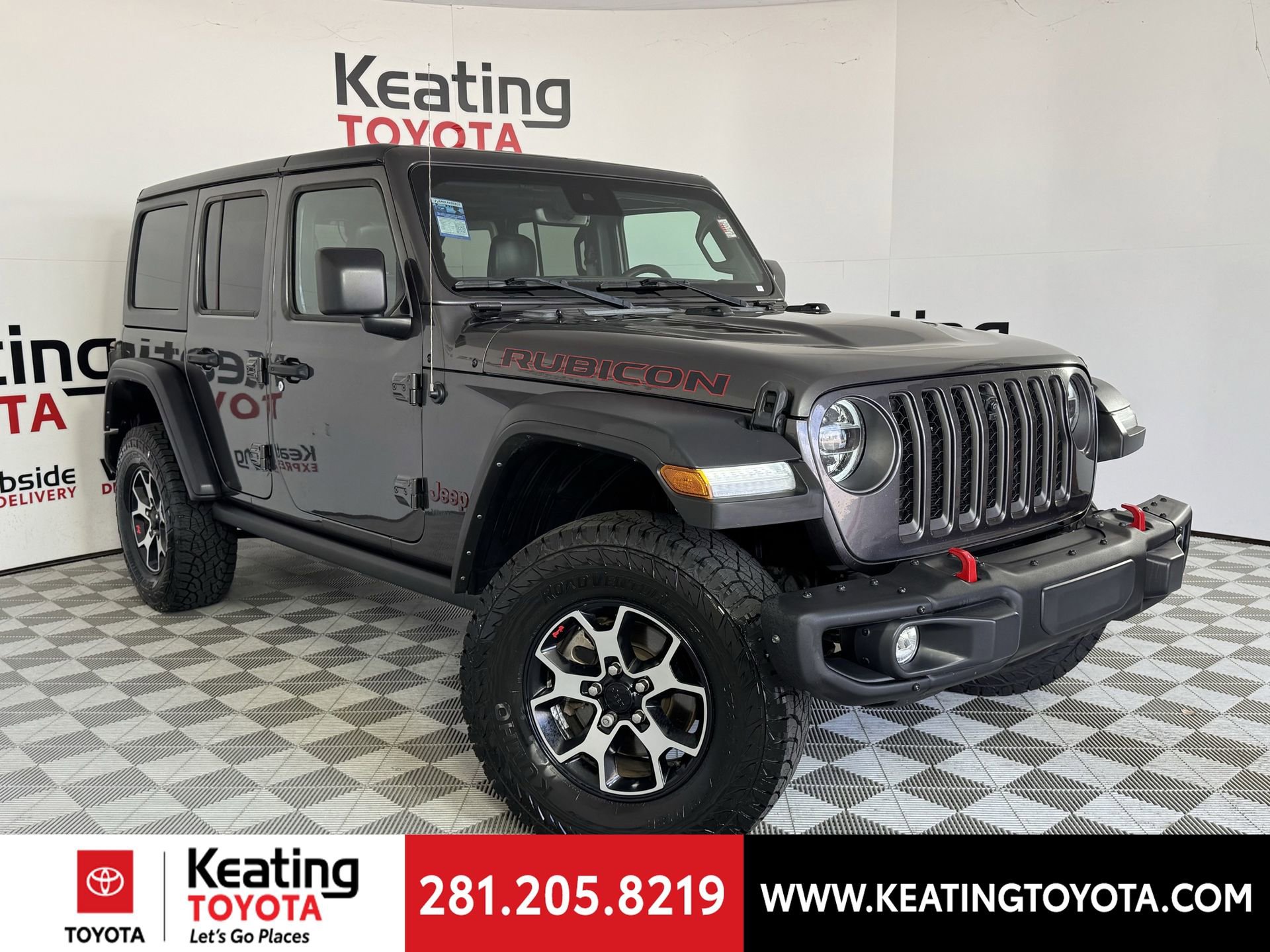 Used 2022 Jeep Wrangler Unlimited Rubicon w/ Steel Bumper Group image 2