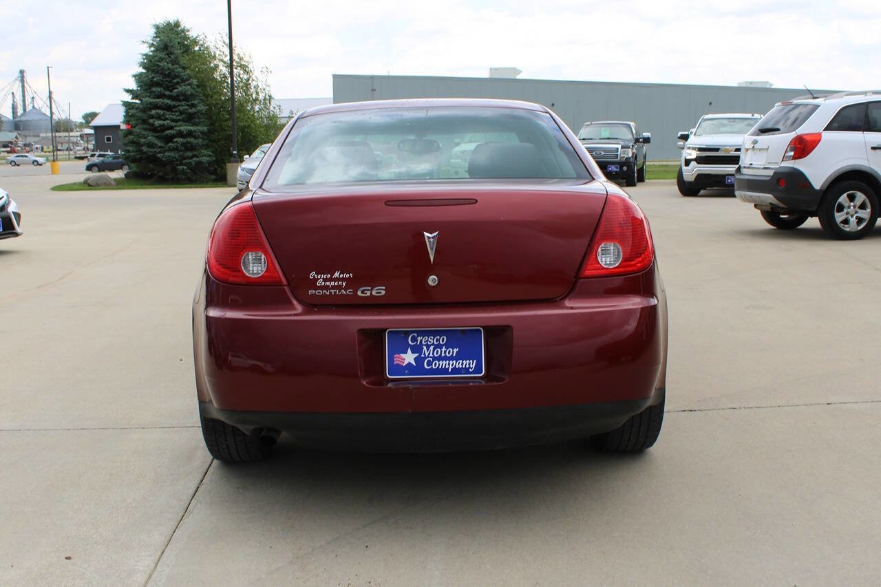 Used 2009 Pontiac G6 Sedan w/ Preferred Package FWD image 6