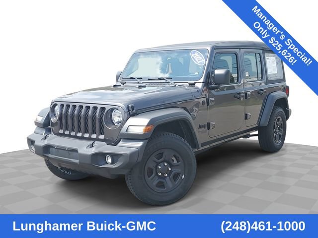 Used 2021 Jeep Wrangler Unlimited Sport
