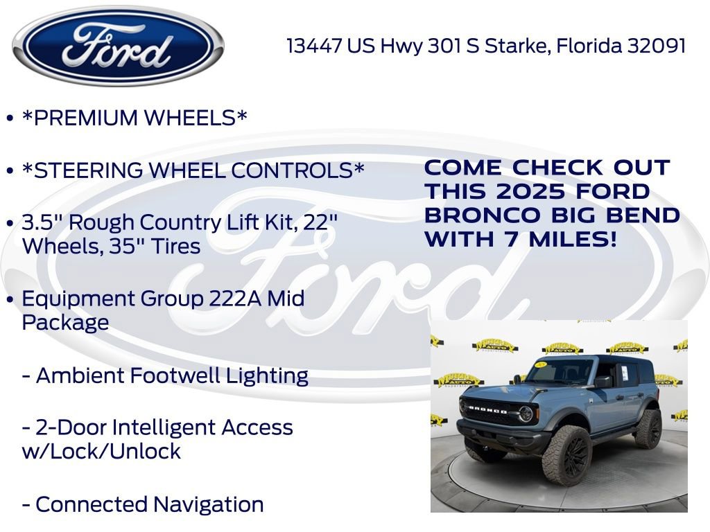 New 2025 Ford Bronco Big Bend image 10