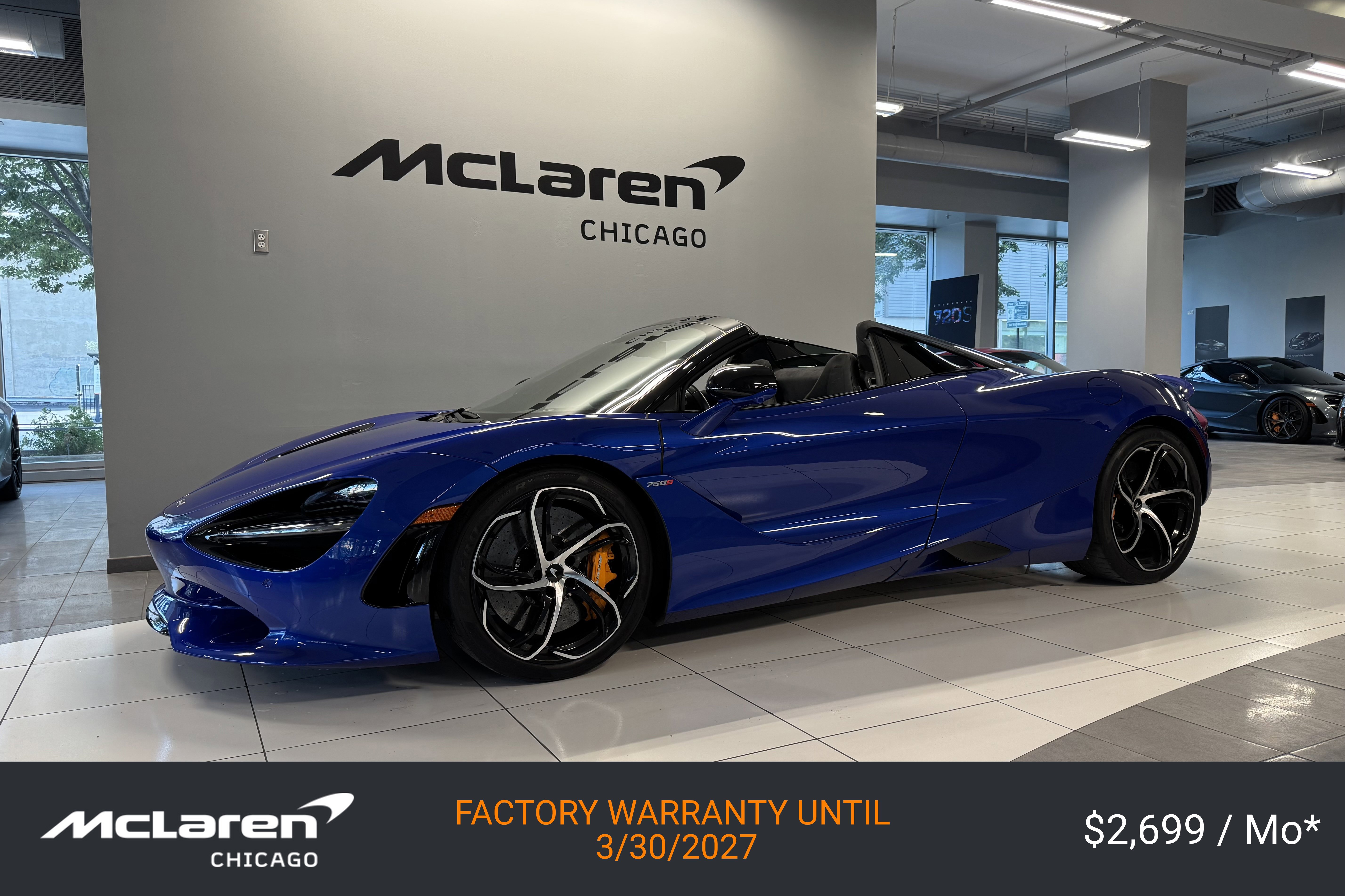 Used 2024 McLaren 750S Spider image 1