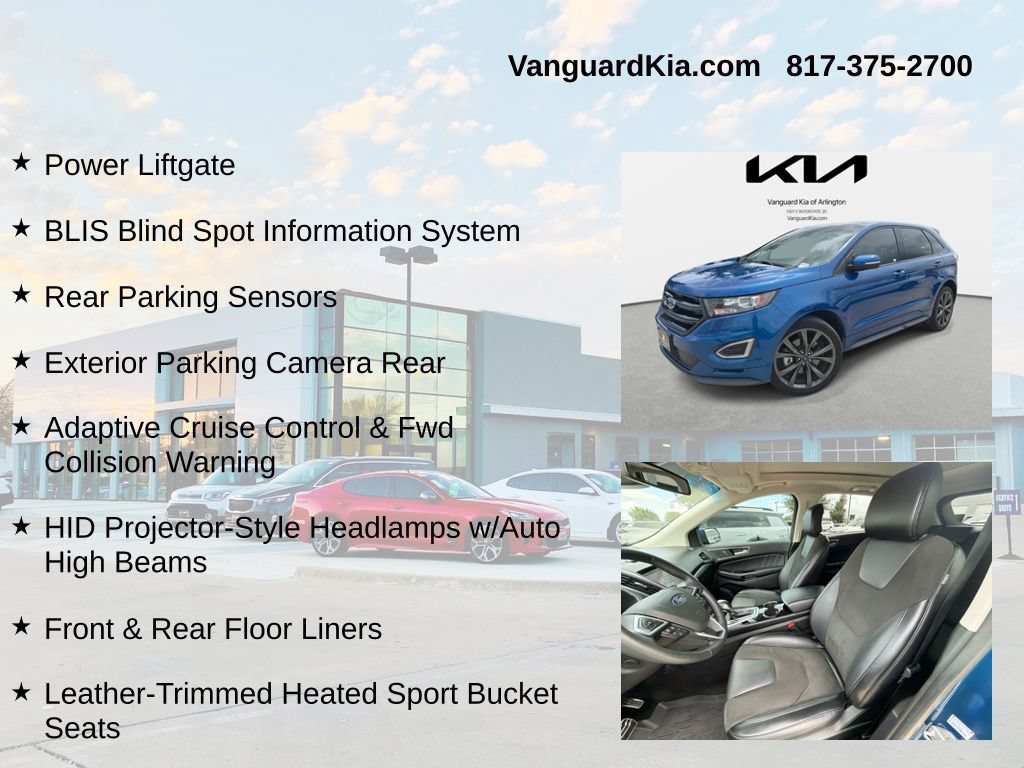 Used 2018 Ford Edge Sport w/ Equipment Group 401A AWD/4WD image 12