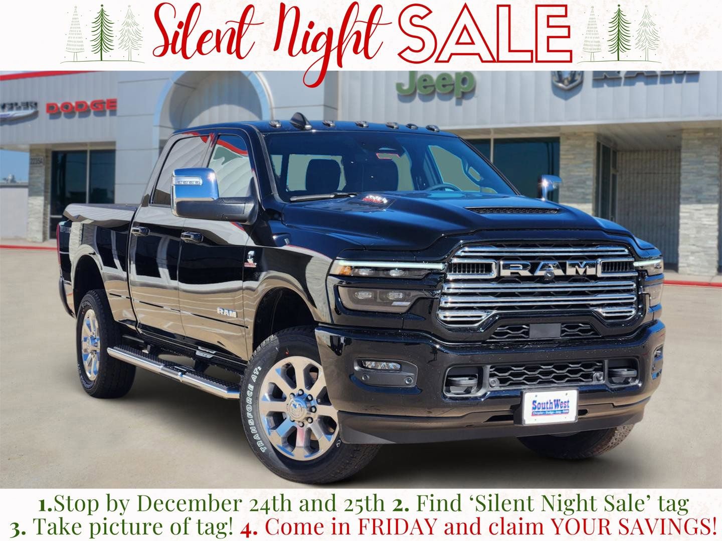 New 2026 RAM 2500 Laramie w/ Sport Appearance Package