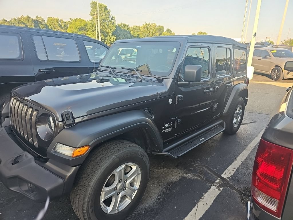 Certified 2020 Jeep Wrangler Unlimited Sport S AWD/4WD image 2