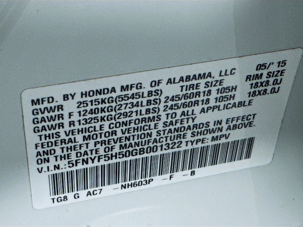 Used 2016 Honda Pilot EX-L image 42