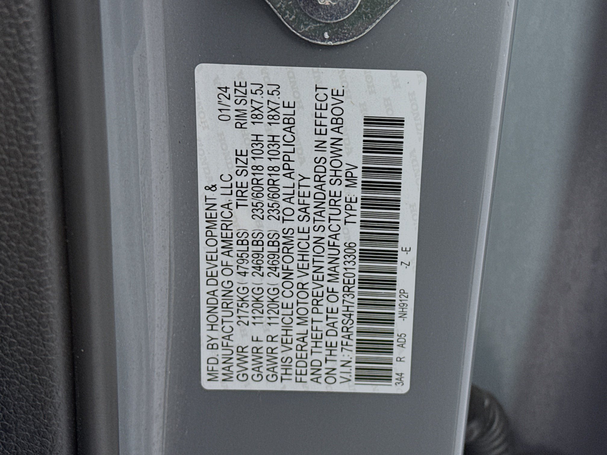 Certified 2024 Honda CR-V EX-L image 32