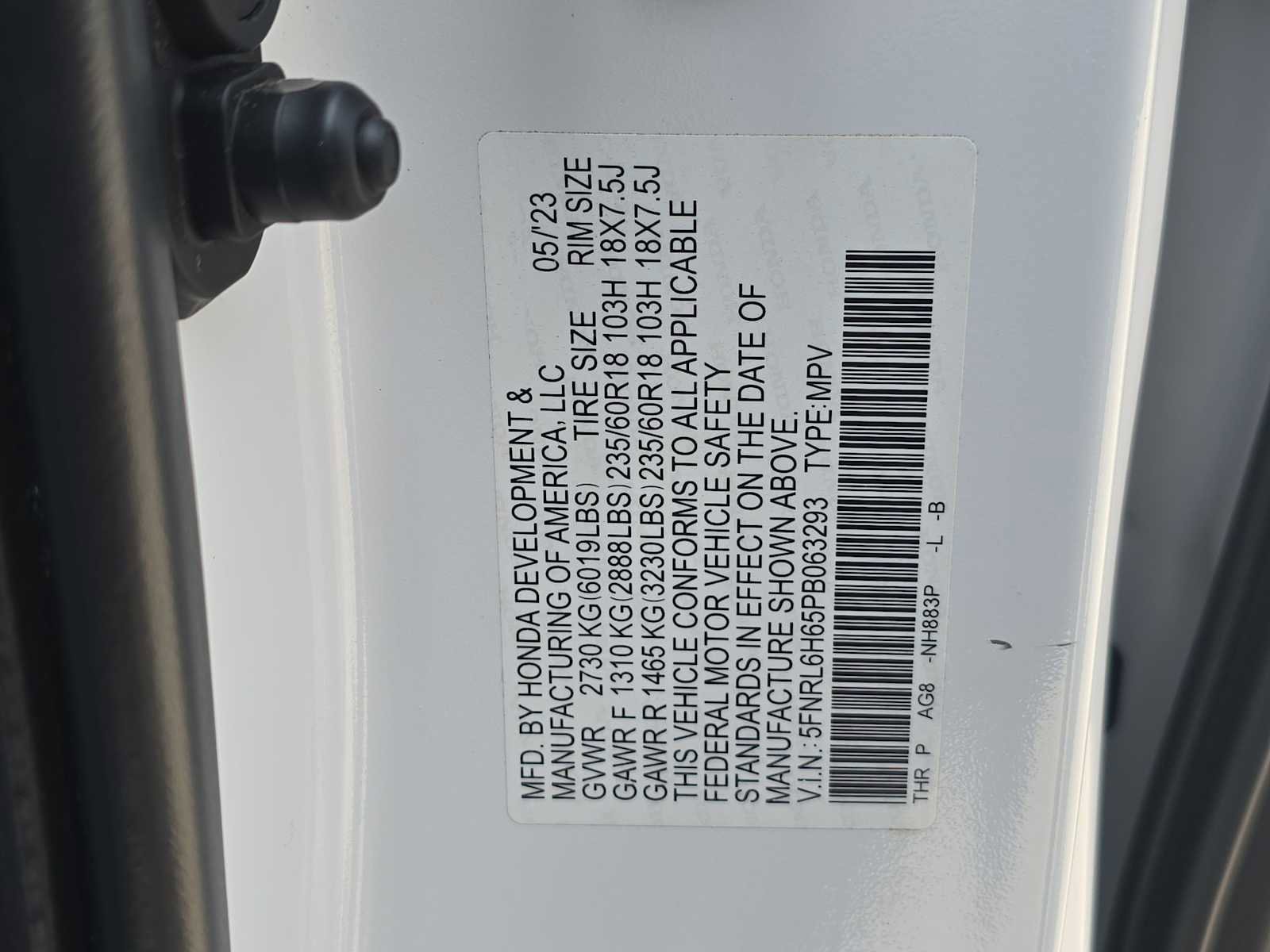 Used 2023 Honda Odyssey EX-L image 28