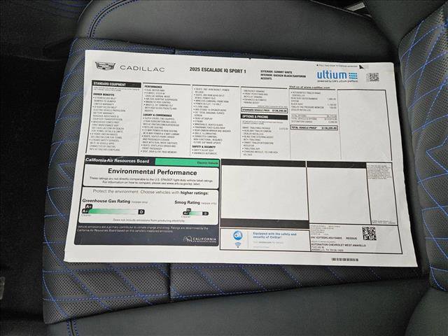 New 2025 Cadillac Escalade IQ Sport 1 w/ Smart Trailering package image 18