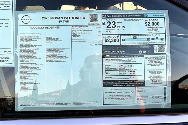 New 2025 Nissan Pathfinder SV image 13
