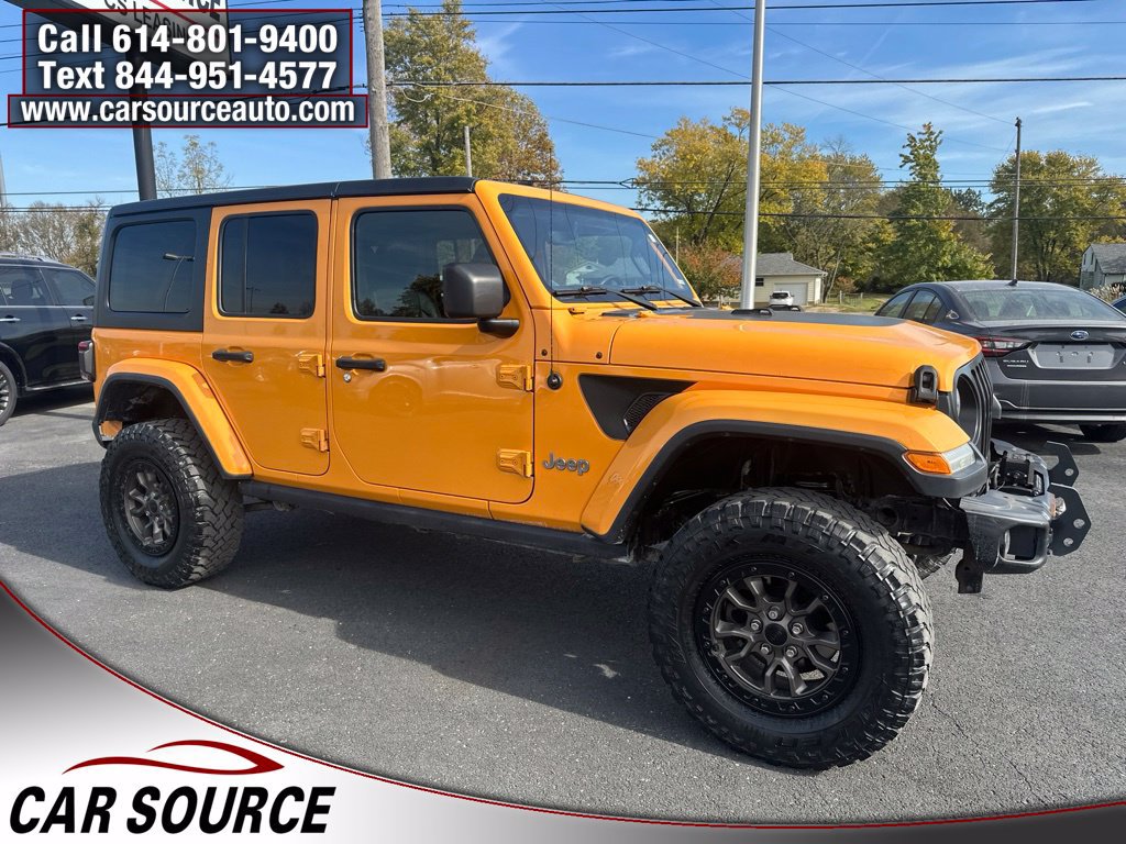Used 2018 Jeep Wrangler Unlimited Sahara w/ Uconnect 4C Nav & Sound Group AWD/4WD image 11