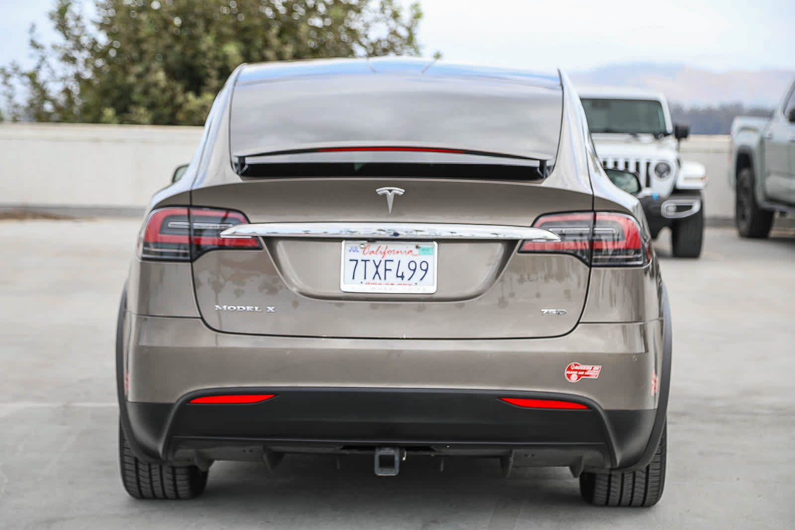 Used 2016 Tesla Model X 75D AWD/4WD image 6