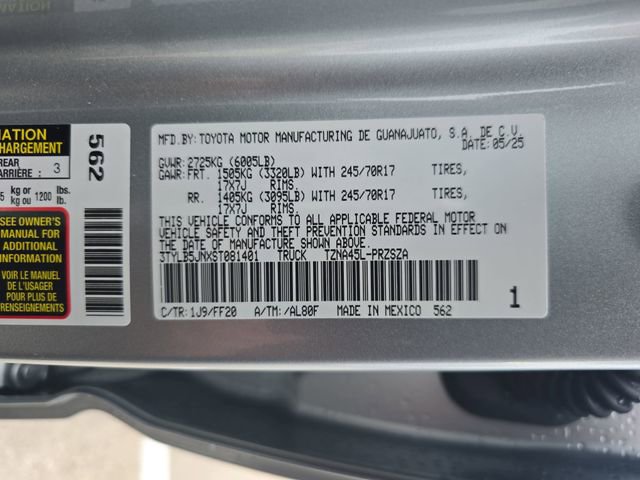 Certified 2025 Toyota Tacoma SR5 image 33