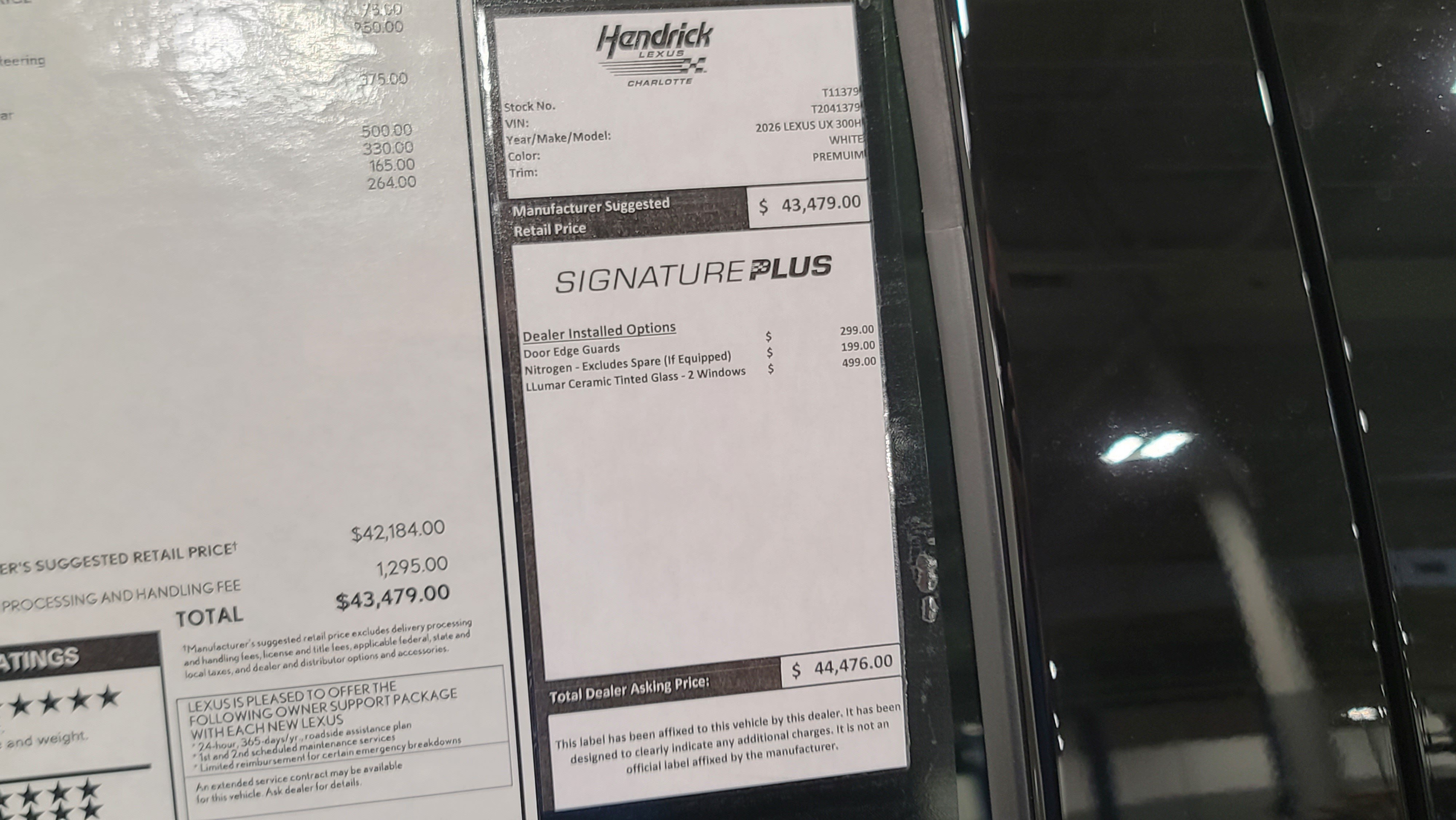 Certified 2026 Lexus UX 300h FWD w/ Accessory Package (2T) image 44