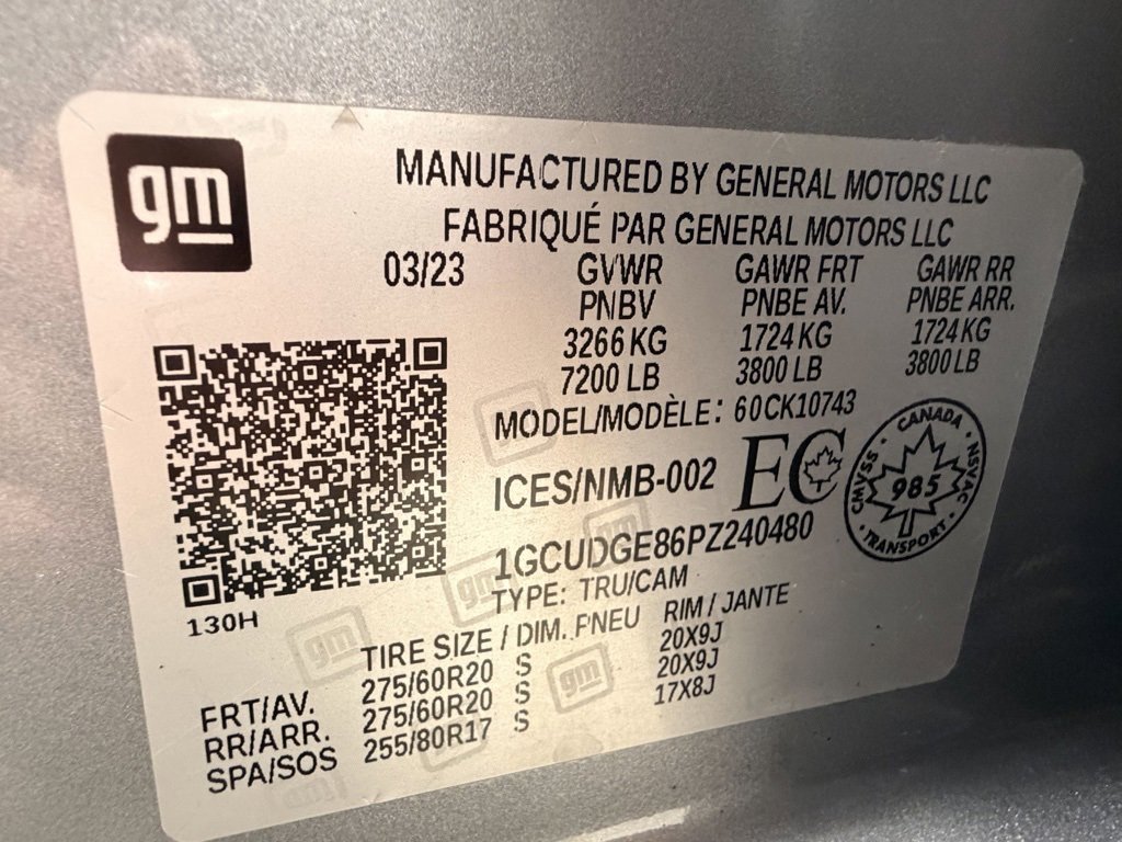 Used 2023 Chevrolet Silverado 1500 LTZ w/ LTZ Convenience Package II image 62