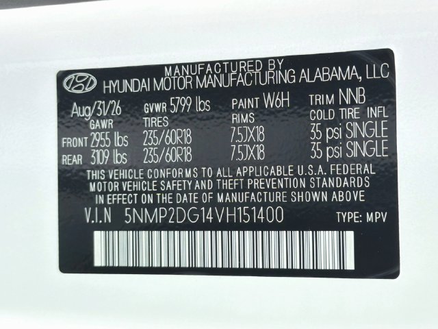 New 2027 Hyundai Santa Fe SEL AWD/4WD image 24