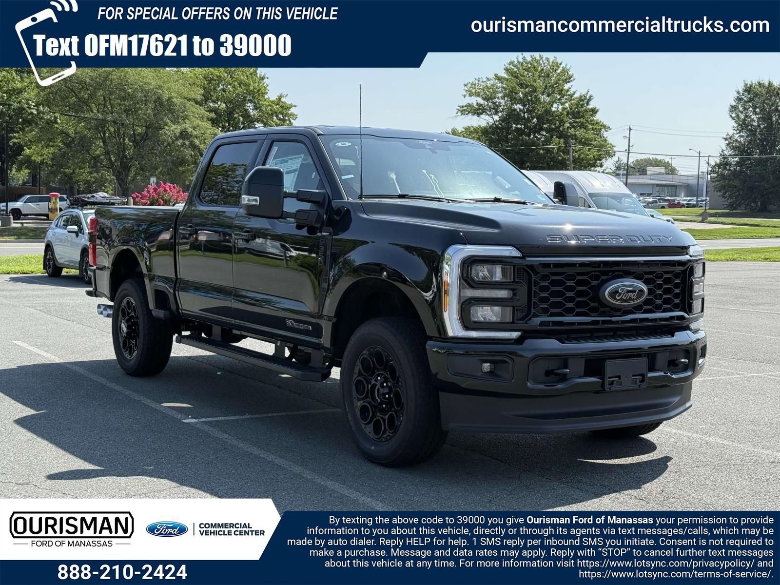 New 2025 Ford F350 Lariat w/ Black Appearance Package