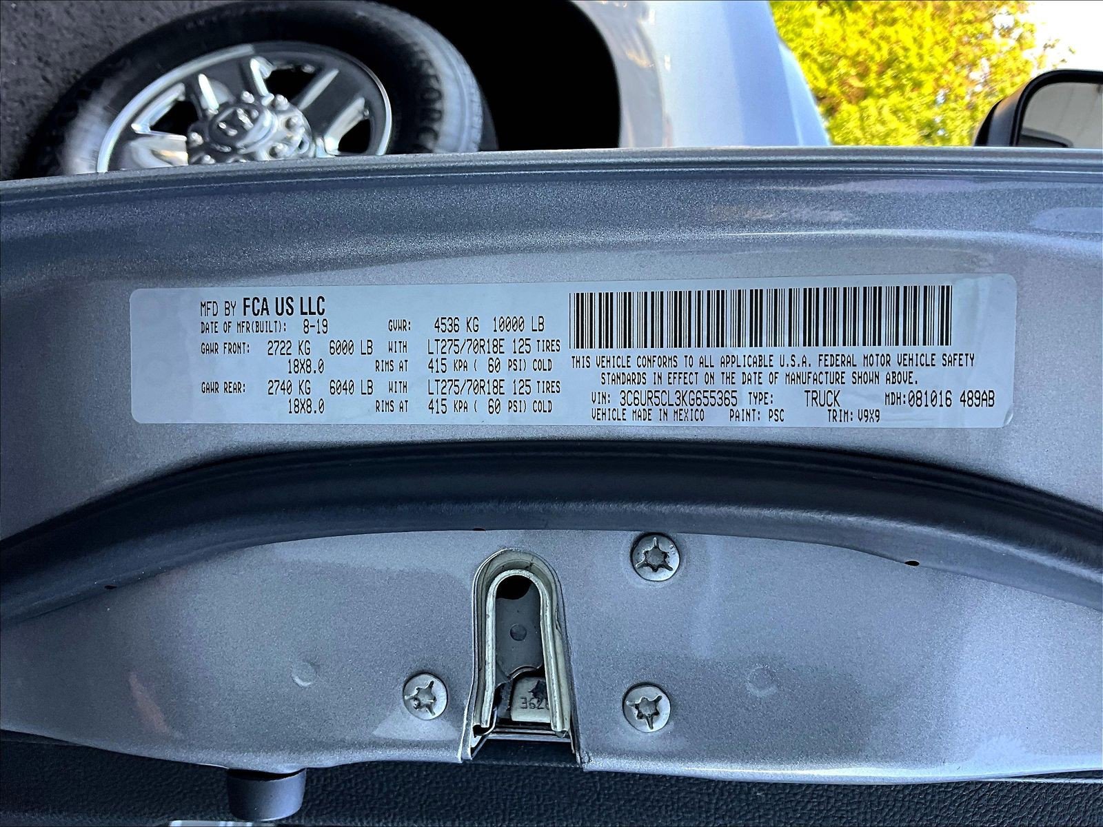 Used 2019 RAM 2500 Tradesman AWD/4WD image 20