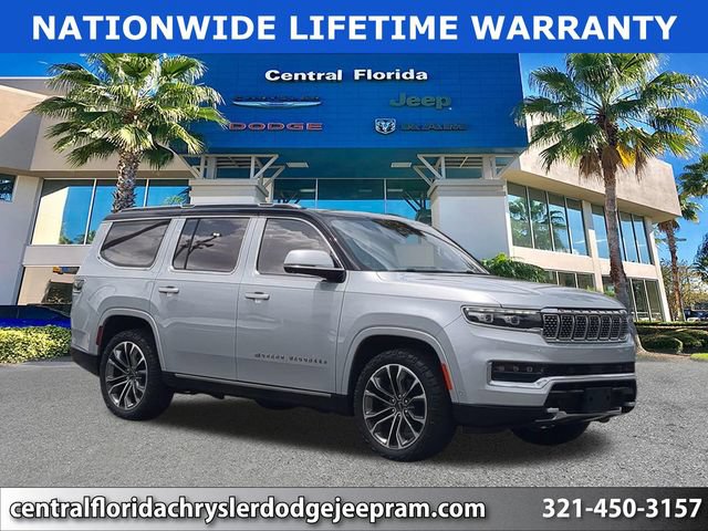 Used 2022 Jeep Grand Wagoneer Series III w/ Rear Seat Video Group 1