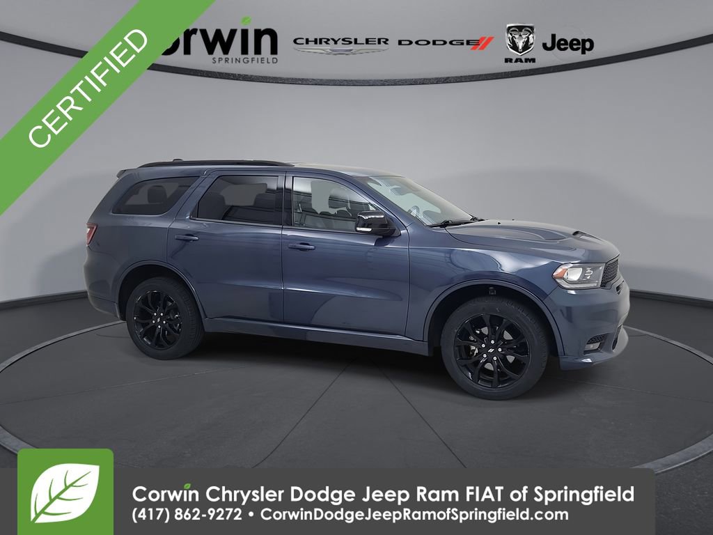 Certified 2020 Dodge Durango GT AWD/4WD image 1