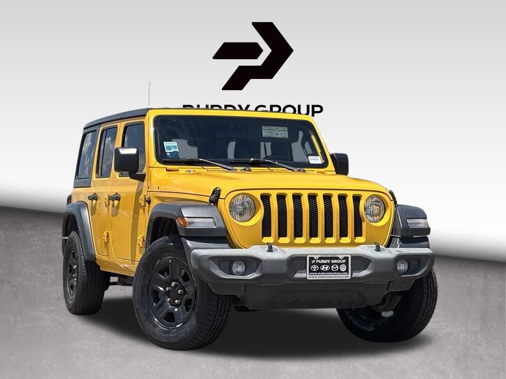 Used 2018 Jeep Wrangler Unlimited Sport AWD/4WD image 1