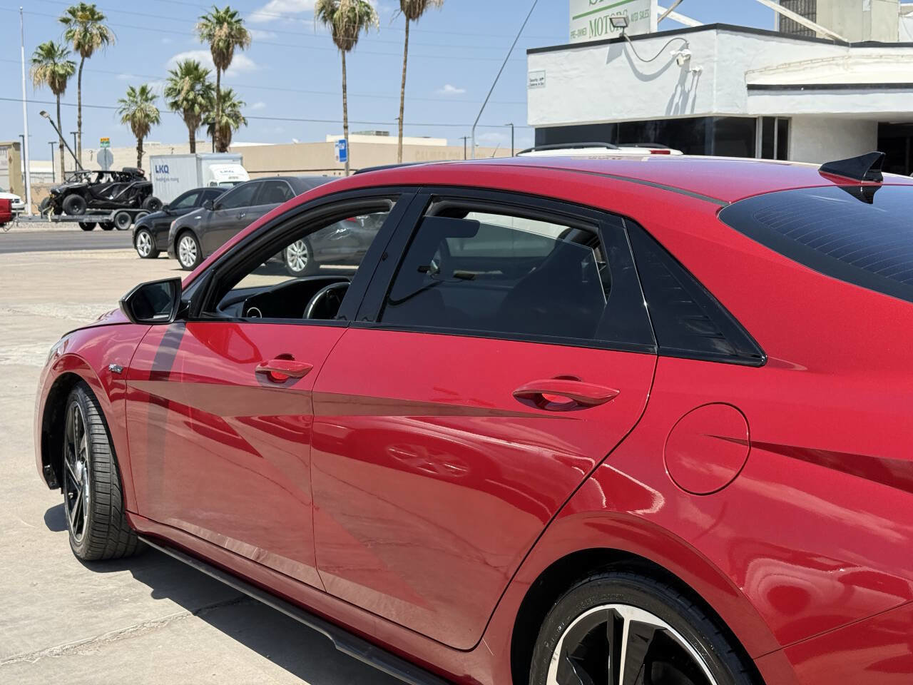 Used 2021 Hyundai Elantra N Line w/ Cargo Package FWD image 9