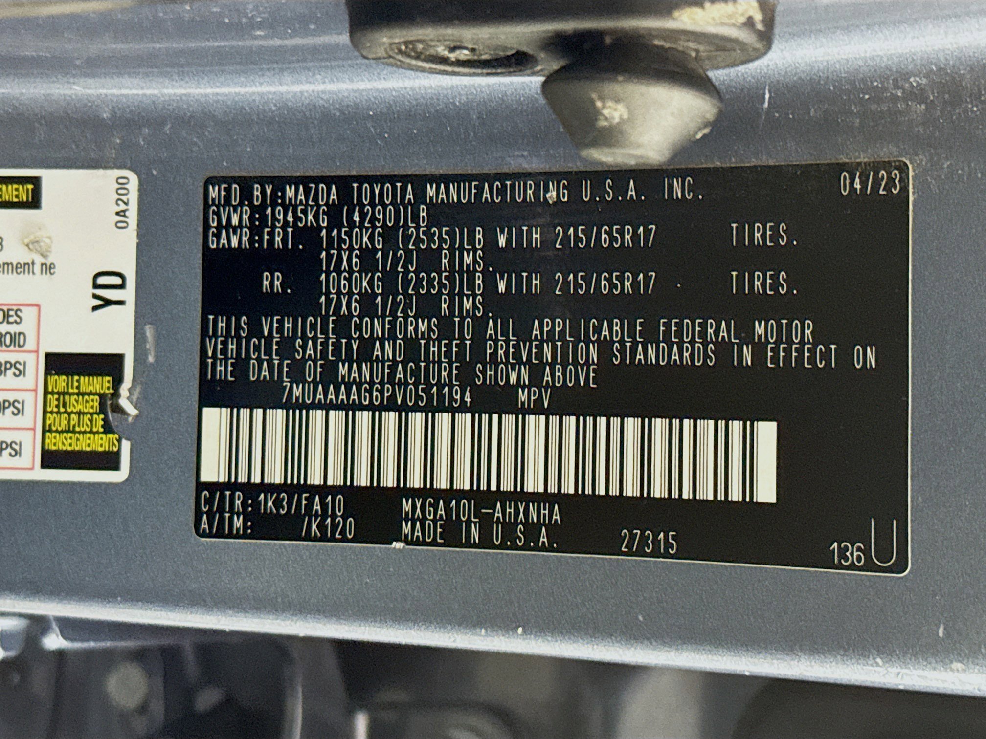 Used 2023 Toyota Corolla Cross L image 38