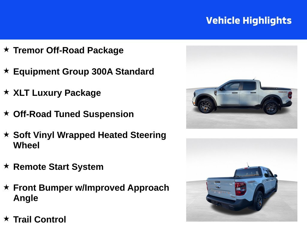 Used 2024 Ford Maverick Tremor w/ Tremor Off-Road Package AWD/4WD image 4