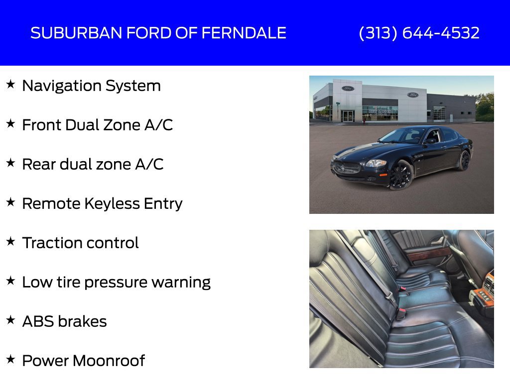 Used 2008 Maserati Quattroporte Executive GT RWD image 4