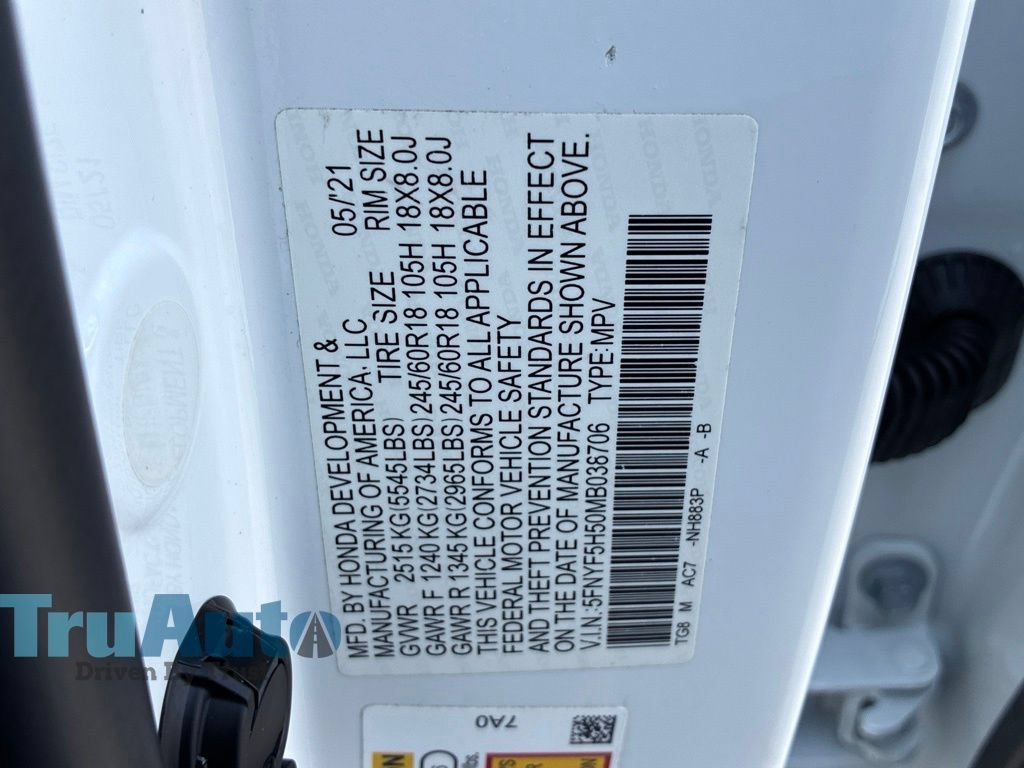 Used 2021 Honda Pilot EX-L image 25