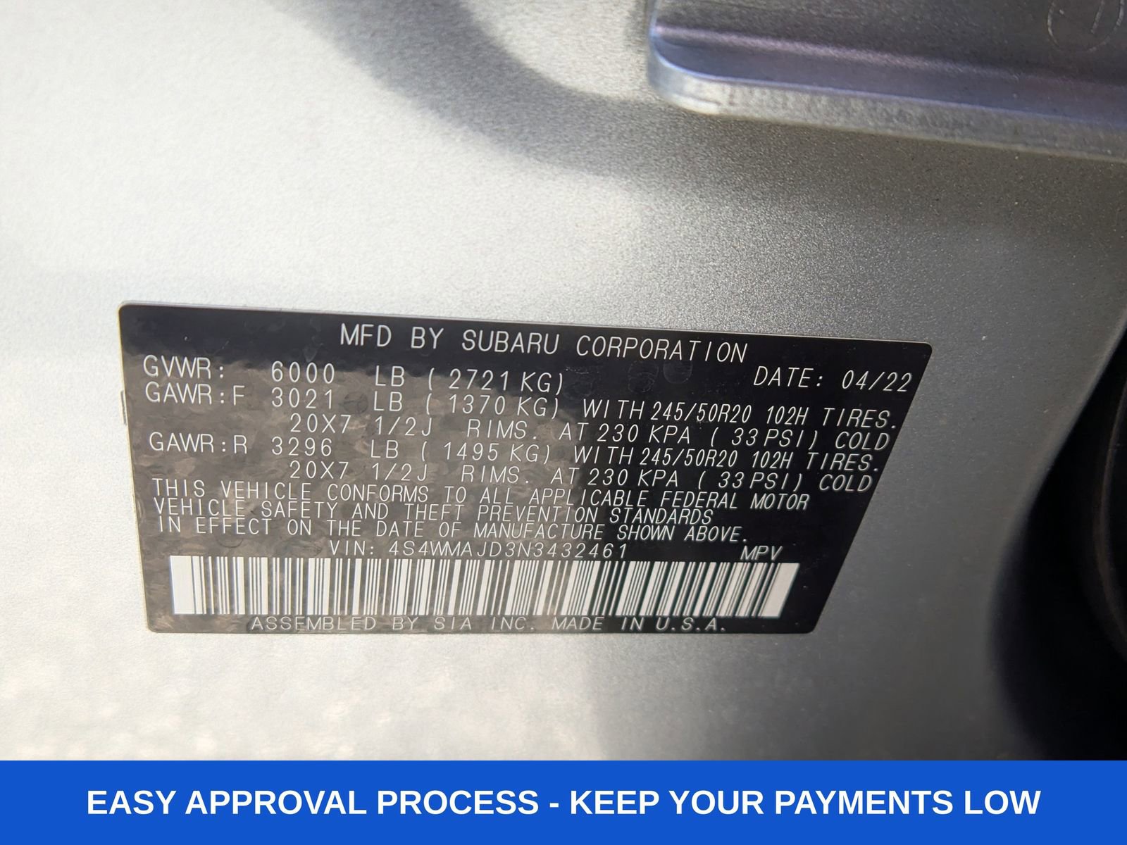 Used 2022 Subaru Ascent Onyx Edition image 23