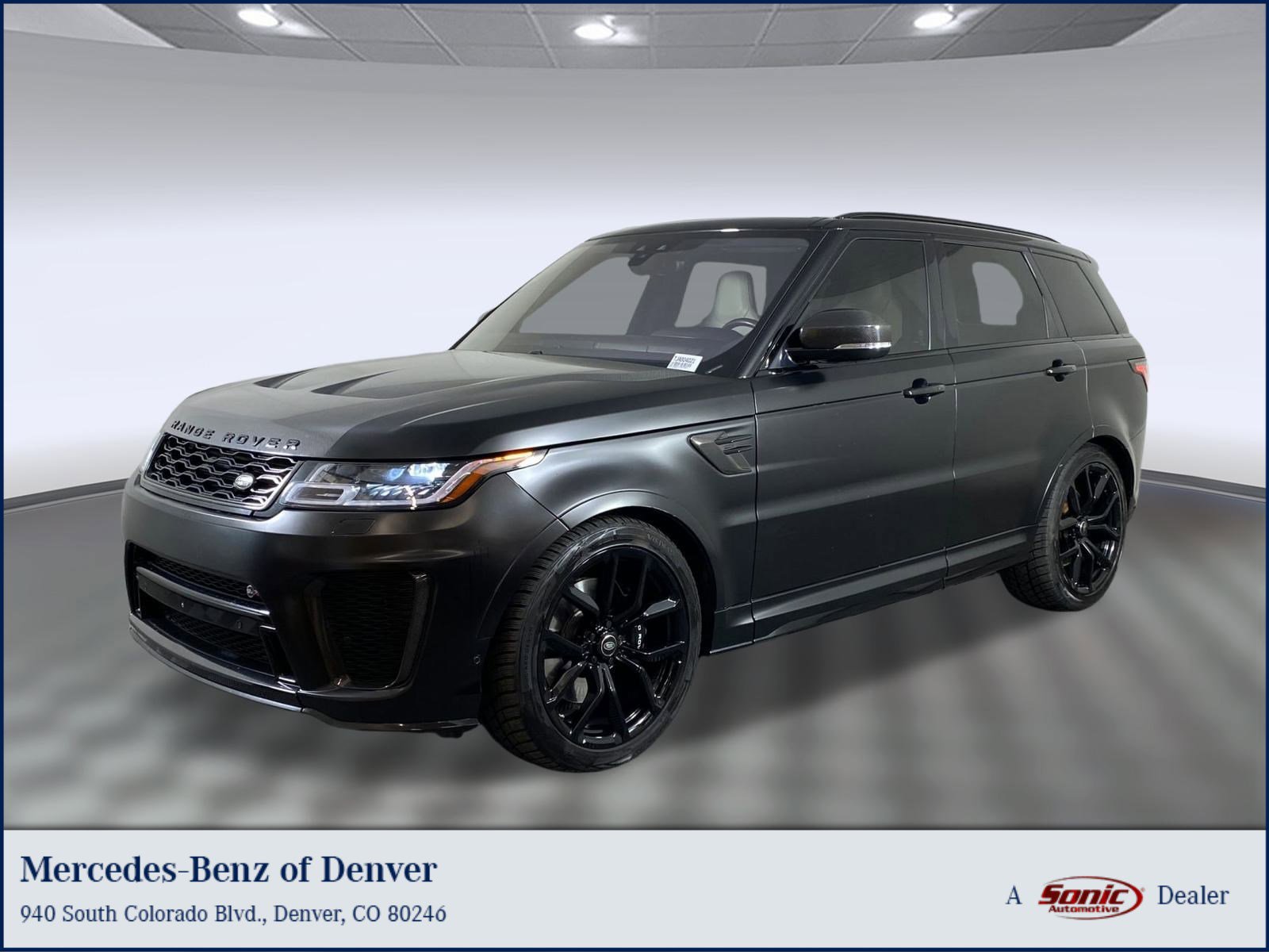 Used 2018 Land Rover Range Rover Sport SVR image 1