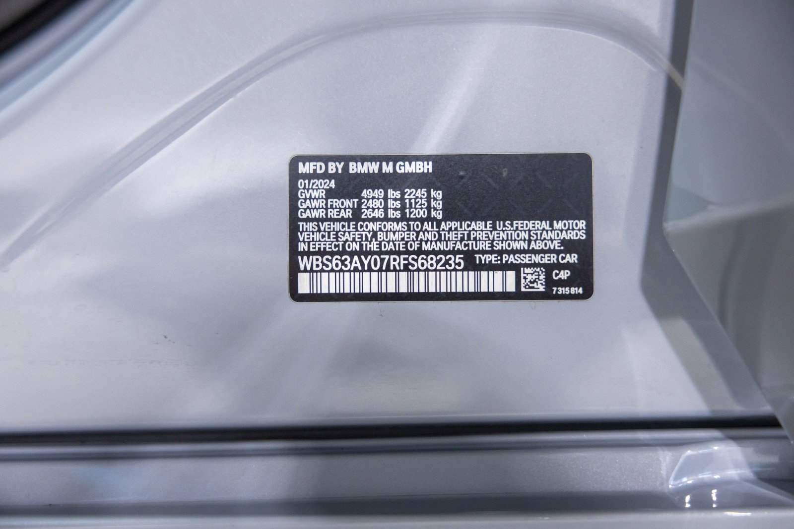 Used 2024 BMW M3 CS w/ M Driver's Package image 44