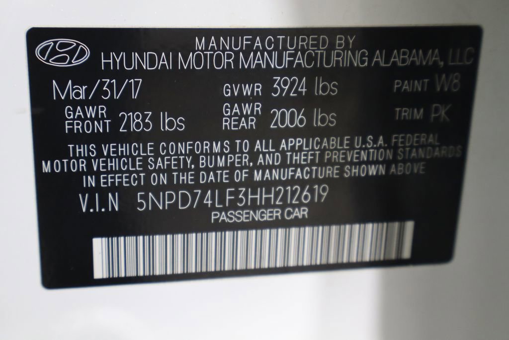 Used 2017 Hyundai Elantra SE FWD image 28