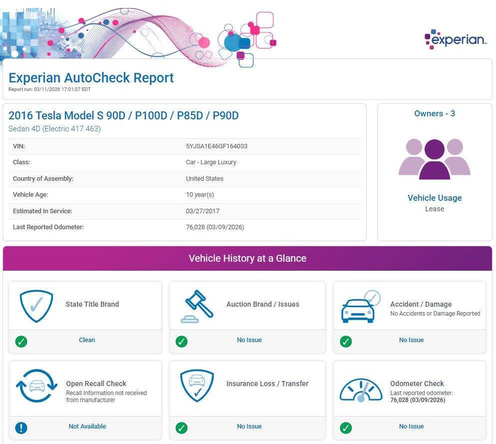 Used 2016 Tesla Model S Performance image 15