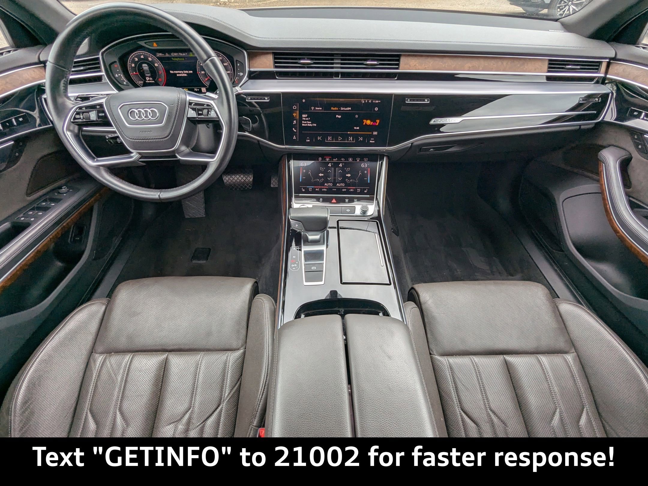 Used 2019 Audi A8 L 3.0T w/ Executive Package image 17