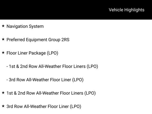 Used 2024 Chevrolet Traverse RS w/ LPO, Floor Liner Package image 2