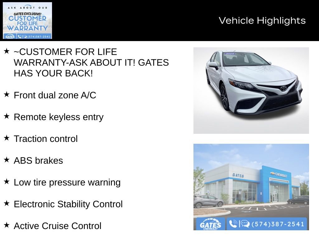 Used 2024 Toyota Camry SE image 6