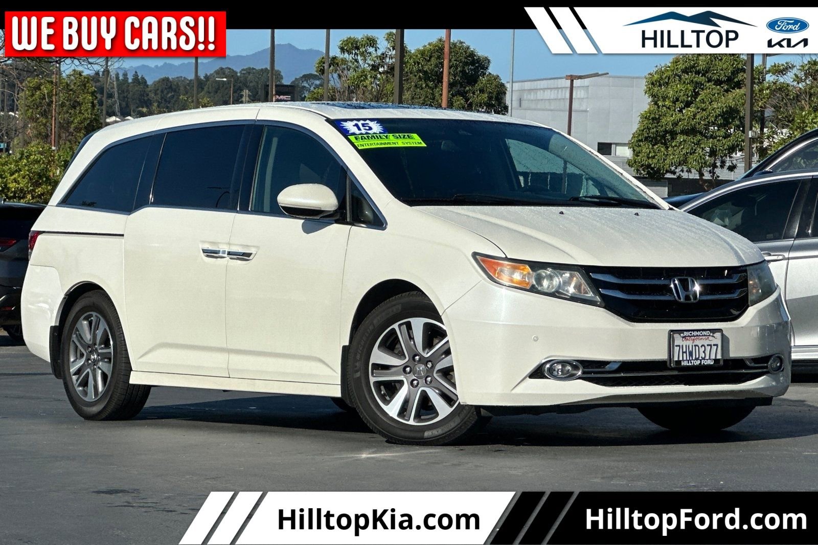 Used 2015 Honda Odyssey Touring Elite image 1