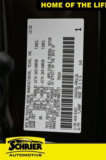 Used 2023 Toyota Tundra Limited image 45