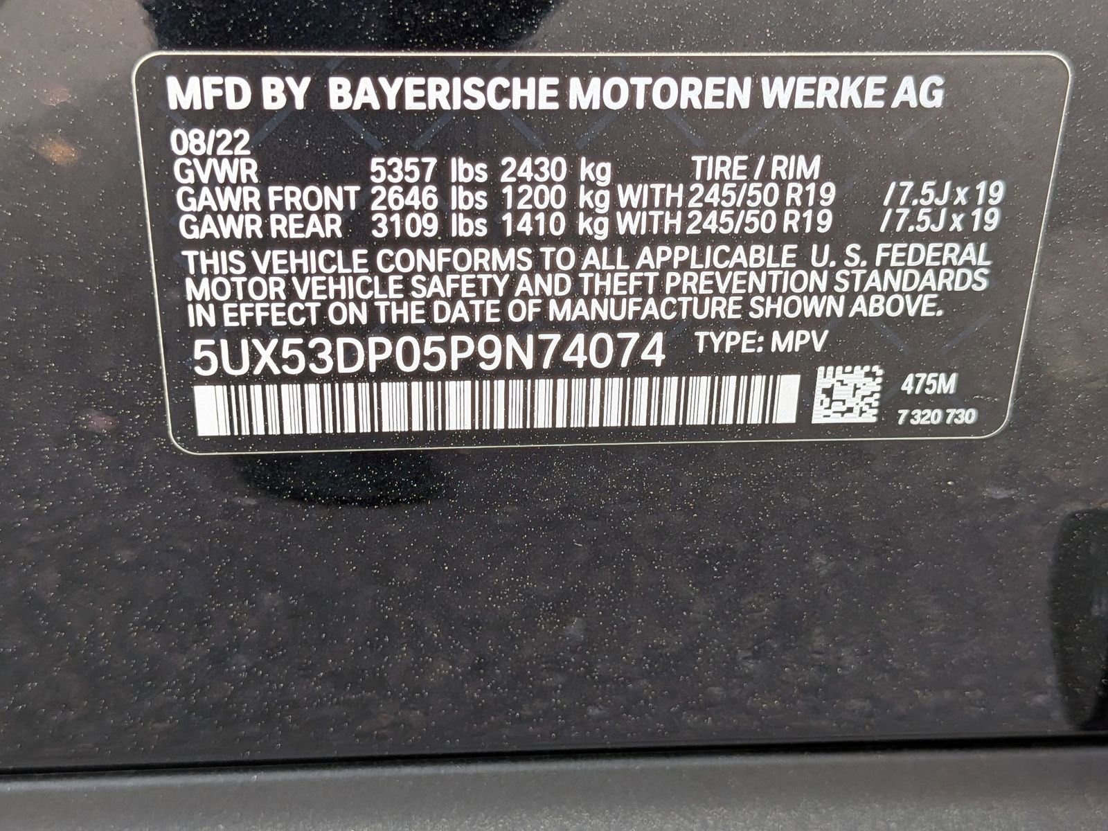 Used 2023 BMW X3 xDrive30i w/ Premium Package AWD/4WD image 43