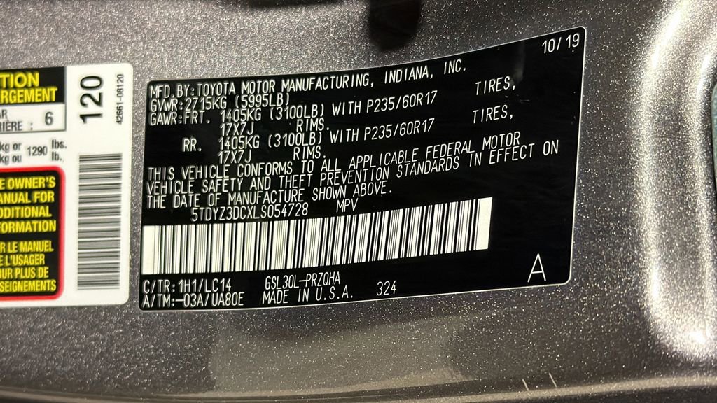 Used 2020 Toyota Sienna XLE image 32